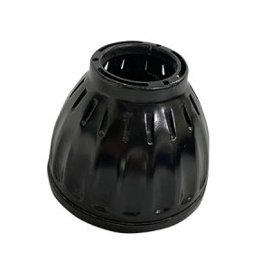 LED Lamp Base – Black Anodized (Finish)