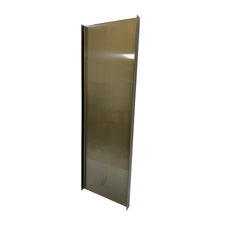Flat Panel Channel – Hard Anodizing